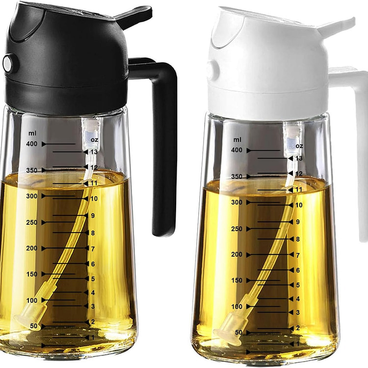 16oz/470ml Glass Olive Oil Sprayer for Cooking 1 count