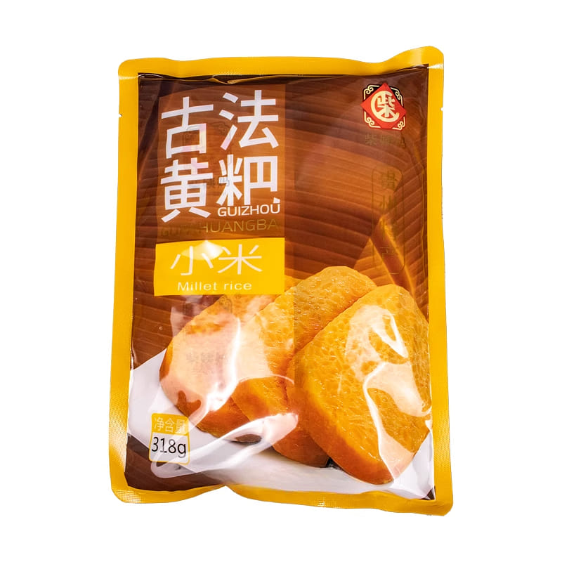 柴姨妈特产小米黄粑零食小吃318g*1袋 318 克