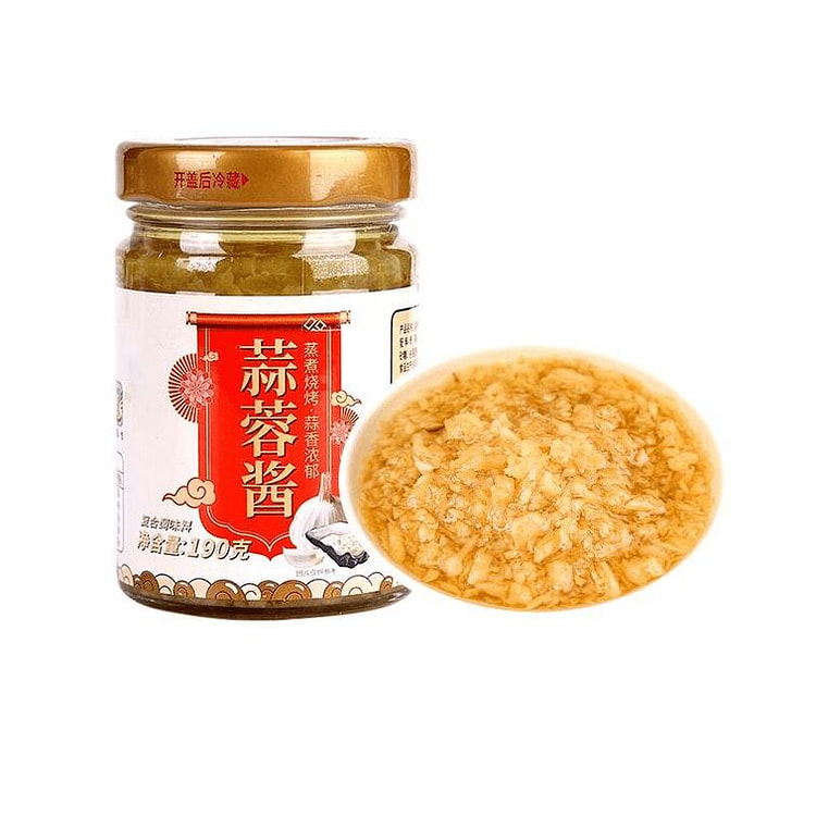 邹有才蒜蓉酱 原味 190g 190 克
