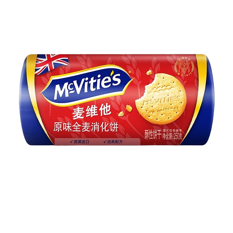 Original digestive biscuits 250g*1 bag 250 g
