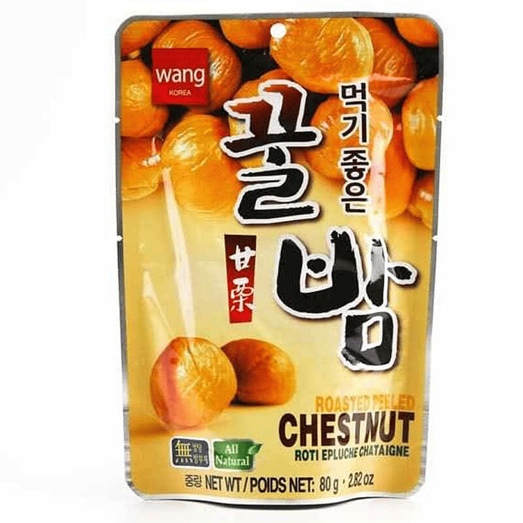 Wang Korea Roasted Peeled Chestnut 80g 1 each