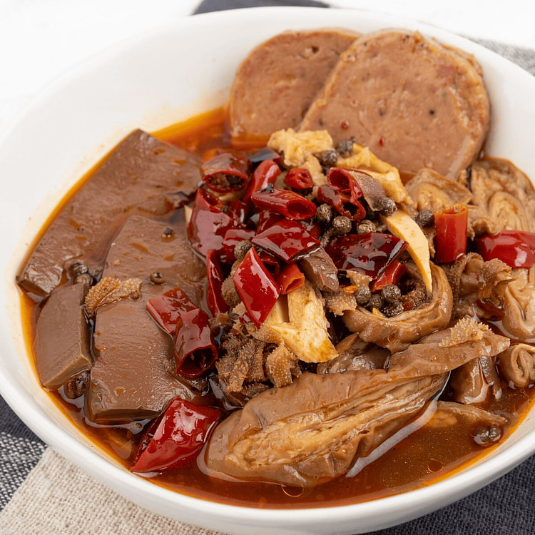 Duck Blood in Chili Sauce 1lb 1 each