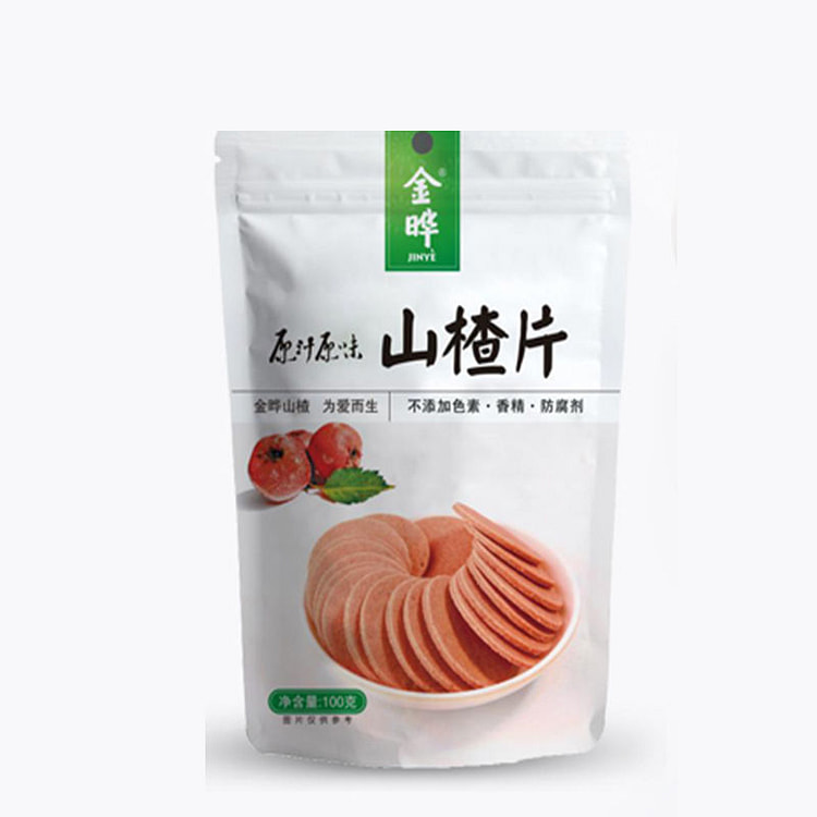 金晔山楂圆片山楂干水果肉干条 100g*1袋装
