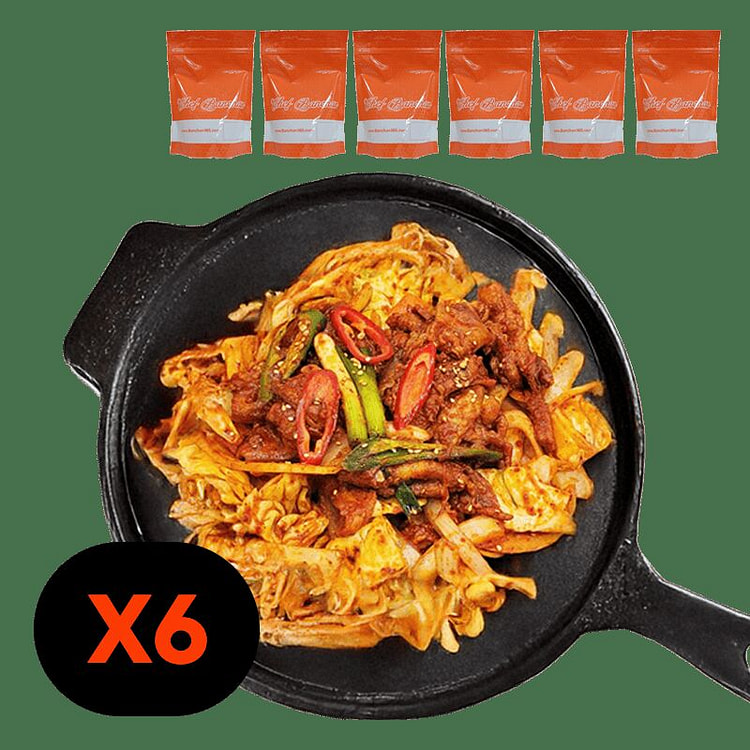 Spicy Pork 6 PACKS