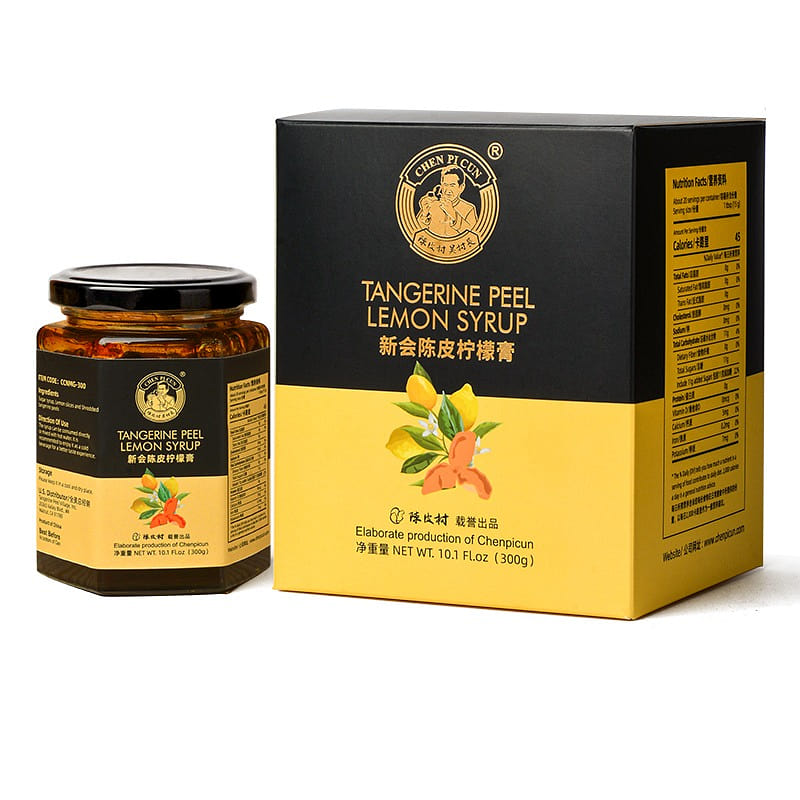 Chen Pi Cun Tangerine Peel Lemon Syrup 300 g
