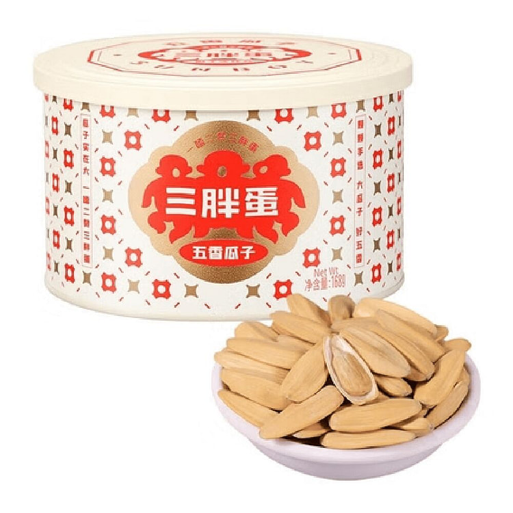 三胖蛋 五香瓜子 内蒙葵花籽 168g 168 克