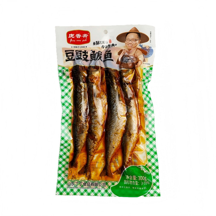 Pang Xiangzhai Fermented Black Bean Mackerel 300g 300 g