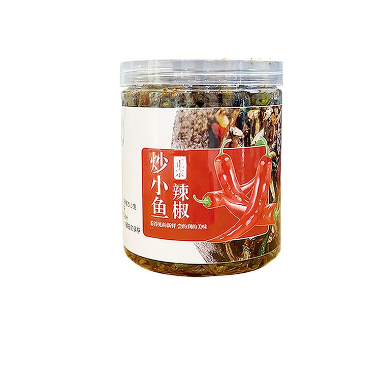 彭李记  辣椒炒小鱼开胃酱料下饭菜 250g*1瓶