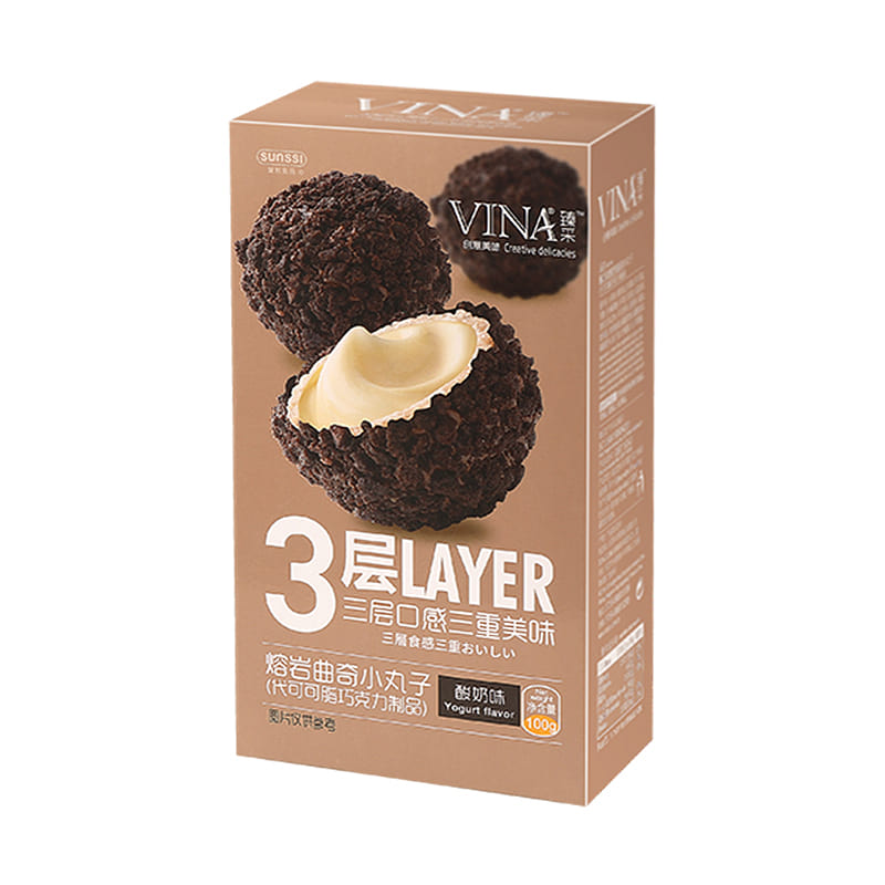 Falitz Lava Bursting Cookie Meatballs 100g * 1Box 100 g