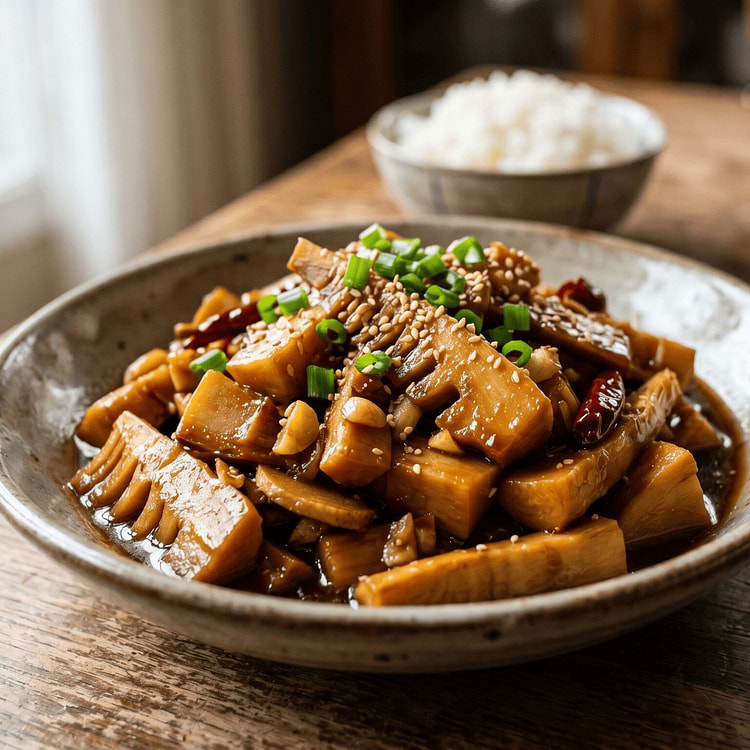 Braised Bamboo shoots with suaue 400g 1 each