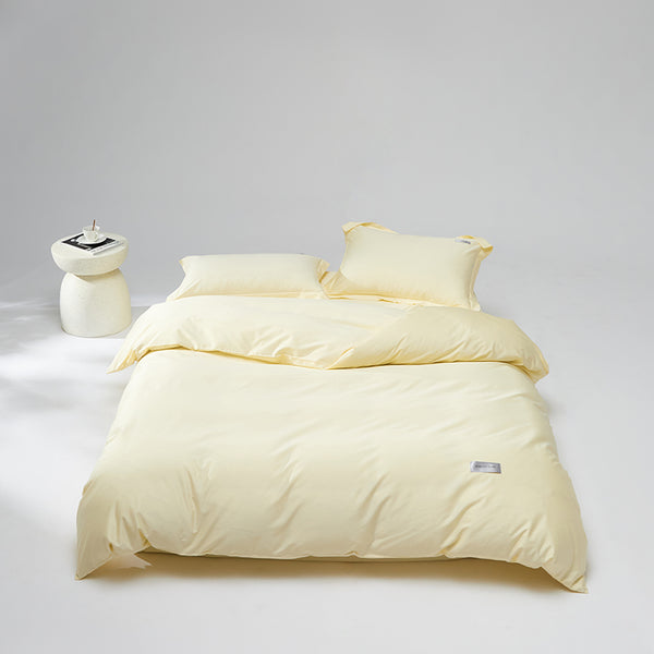 Pure Essence Bedding Set King Size Yellow 2000 g