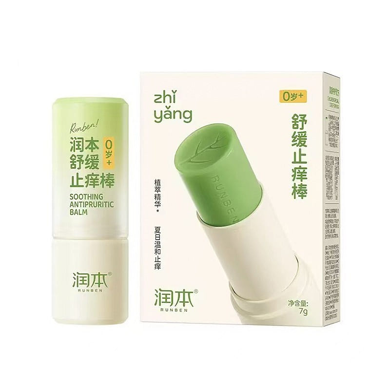 润本 舒缓止痒棒 舒缓蚊虫叮咬 不仅温和止痒更快 7 克