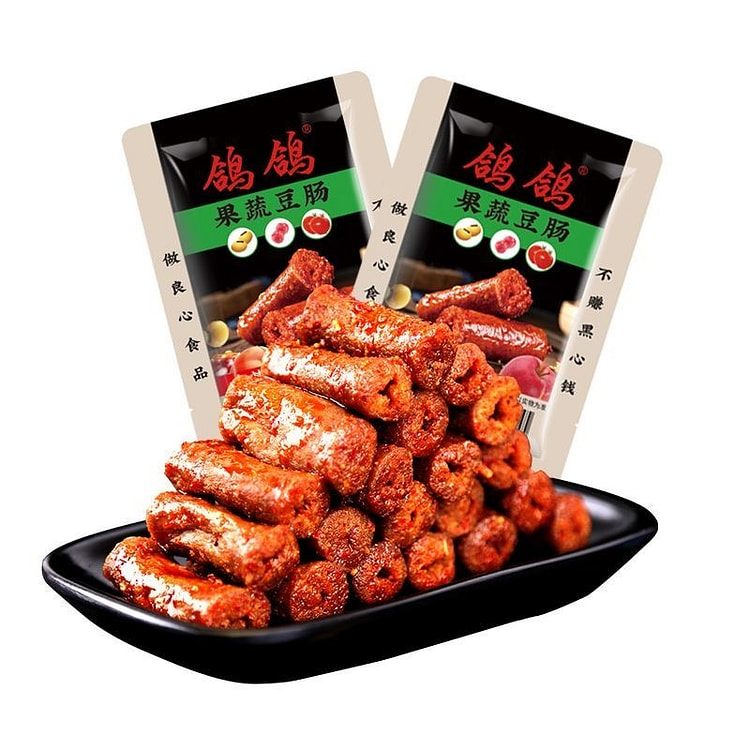 Gege Old-Fashioned Spicy Bean Curd Sticks 13 g*10 pack
