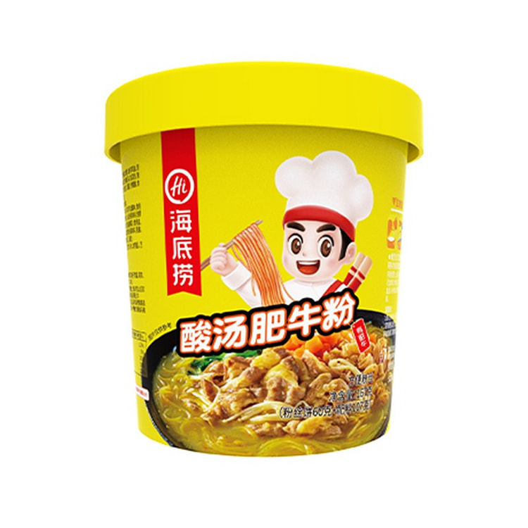 海底捞酸辣粉 冲泡即食 懒人速食酸汤肥牛粉