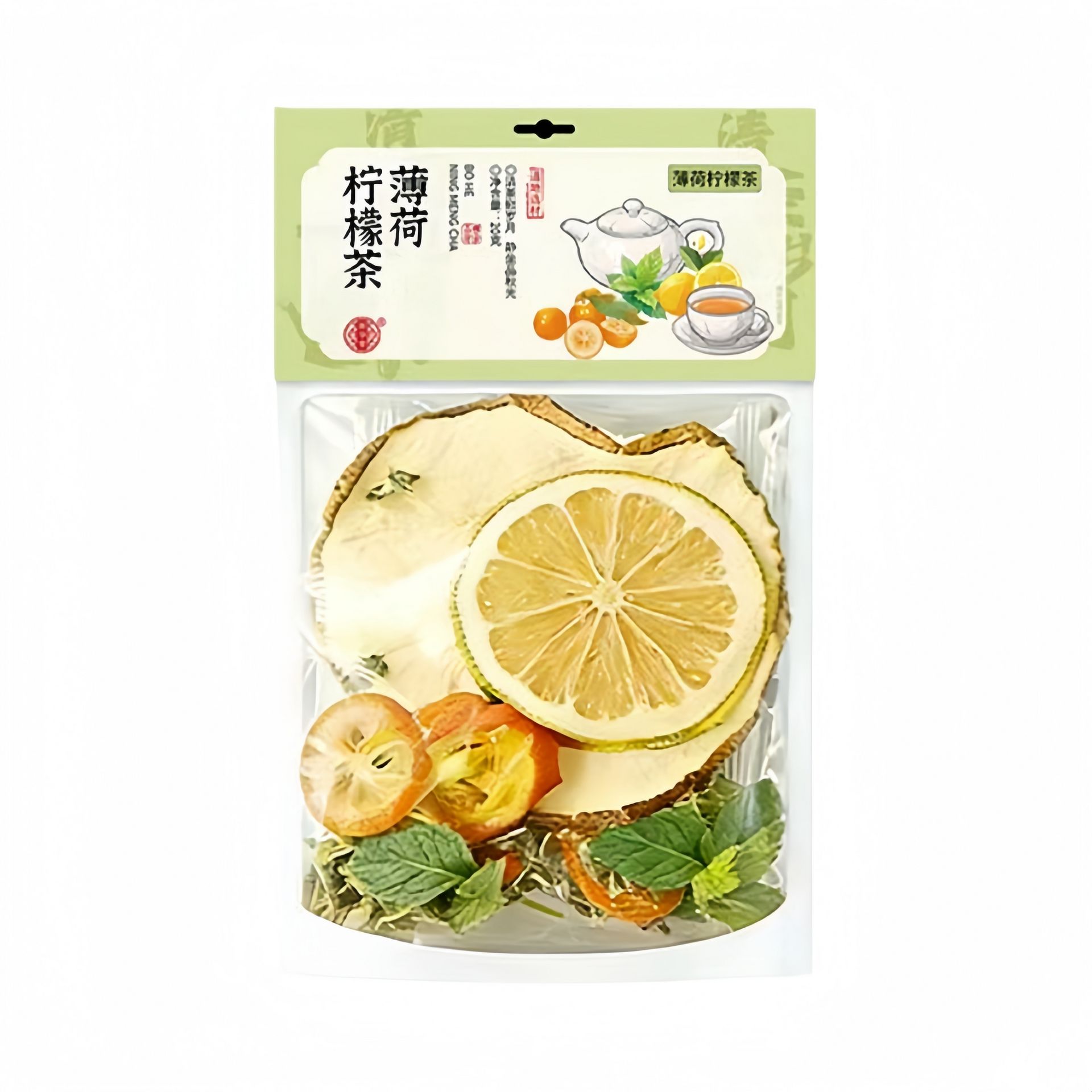 Summer Cold Brew Fruit Tea Mint Lemon Tea 20g 1 pack - Weee!