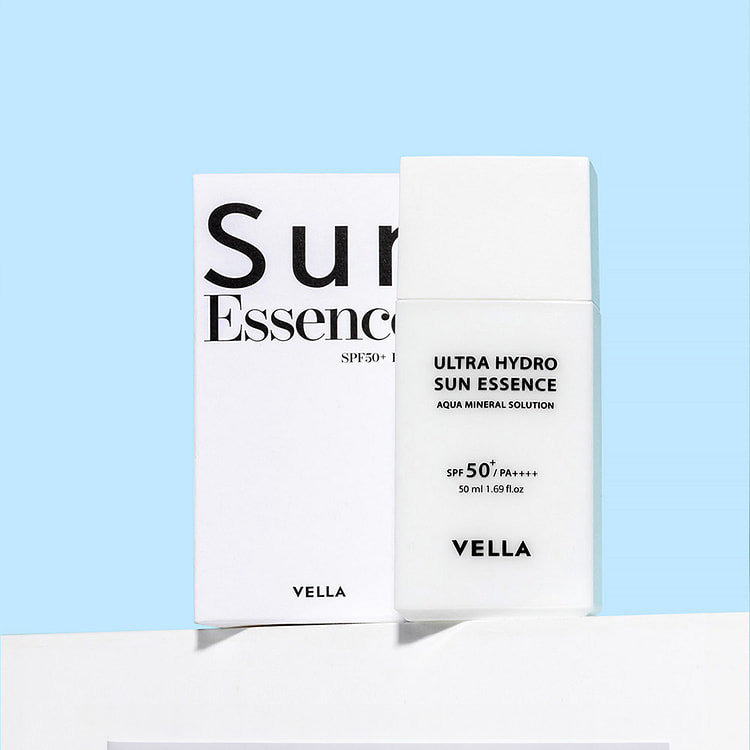Hàn Quốc trực tiếp - VELLA Ultra Hydro Sun Essence có dung tích 50ml