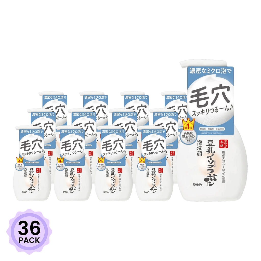 SANA 豆乳イソフラボン含有 泡洗顔 200 ml(ミリリットル)*36 パック