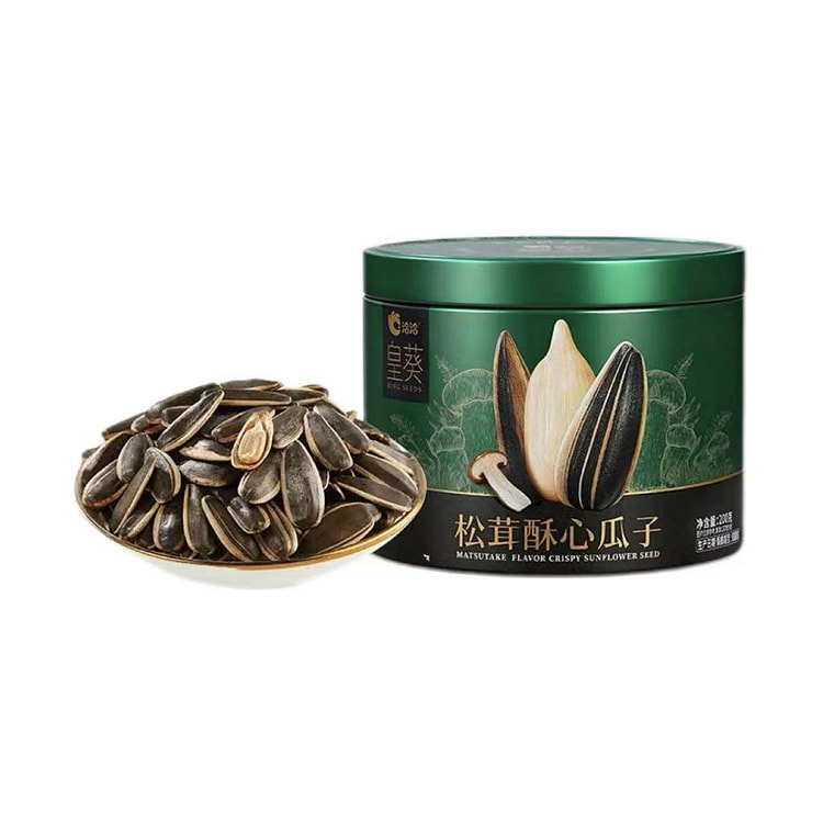 洽洽皇葵松茸酥心瓜子200g*1罐 200 克