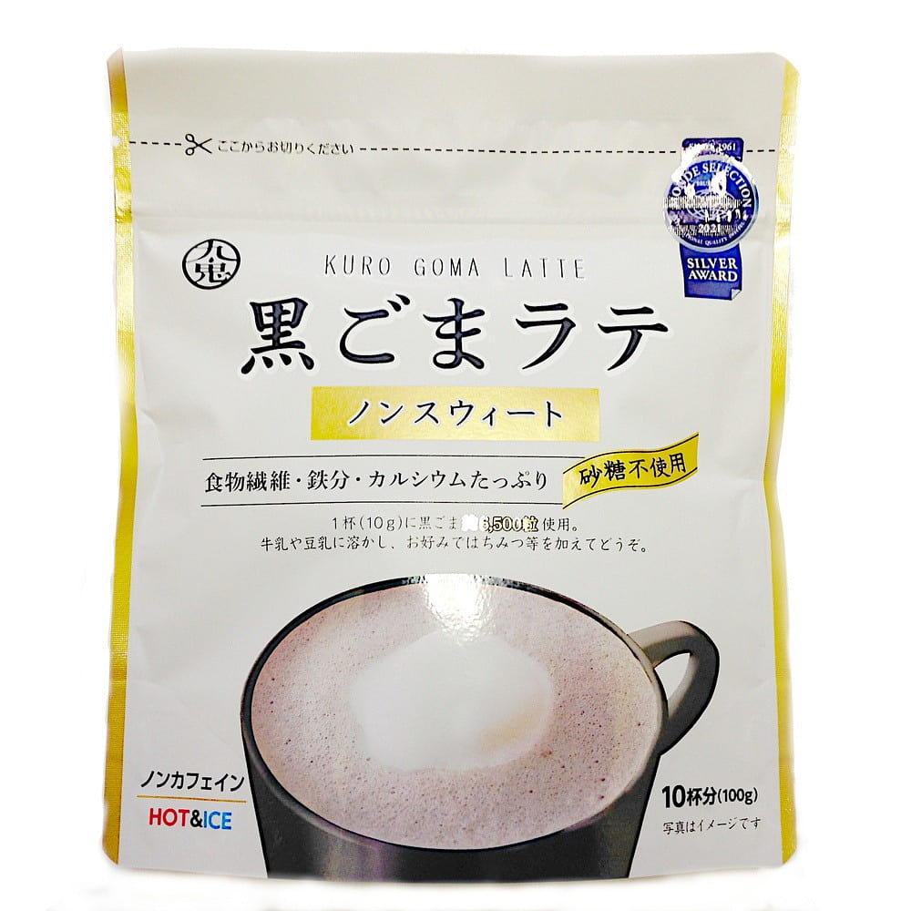 Kuki Kuro Goma Latte Non Sweet 100 g