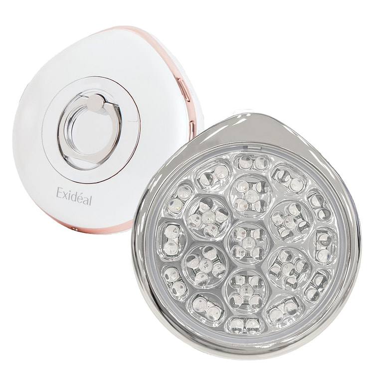 EXIDEAL LED Light Therapy Ring White 1 count