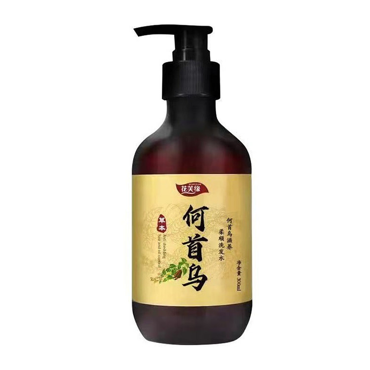 国妆 灵芝何首乌洗发水300ml