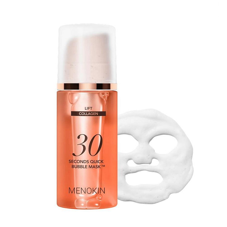 MENOKIN速效泡泡面膜提拉紧致胶原蛋白95ml 1 份