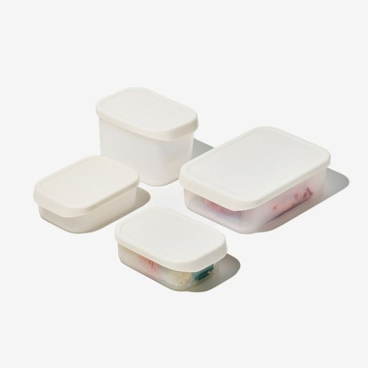 Siliman Iceway Silicone Freezer Container 4P Set