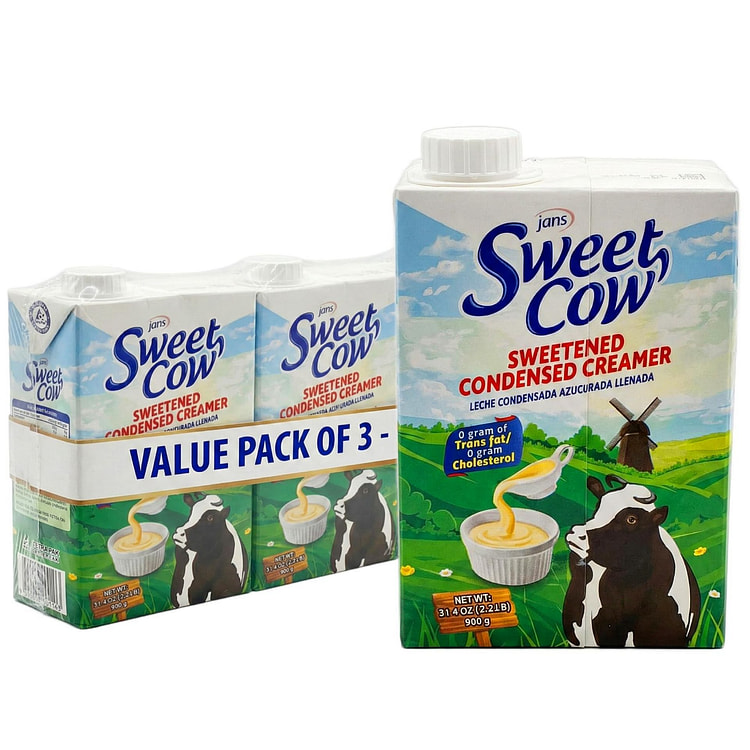 Jans - Sweet Cow 31.4oz 900g - Pack of 3 31.4 fl.oz*3 pack