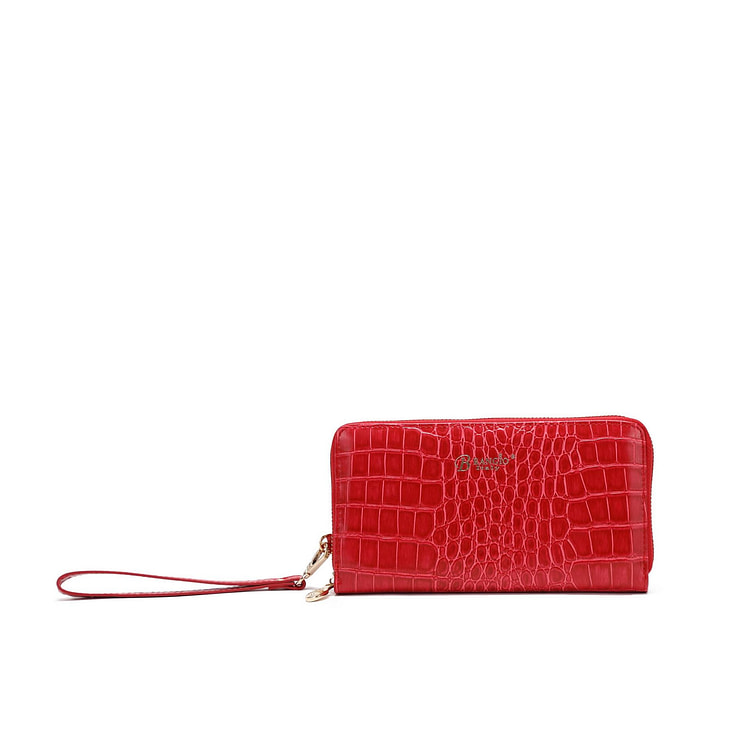 Croci Classy Wristlet Red Wallet [RCW9568-RD]