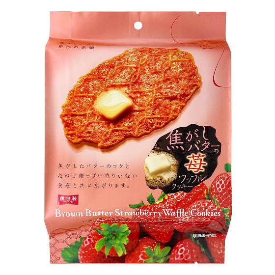 Bánh waffle MD bơ dâu 8 cái 1 phần