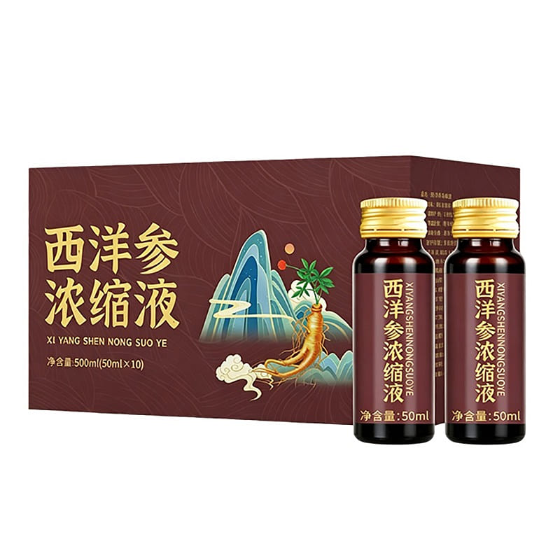American Ginseng Concentrate Liquid 10 Bottles 500 ml