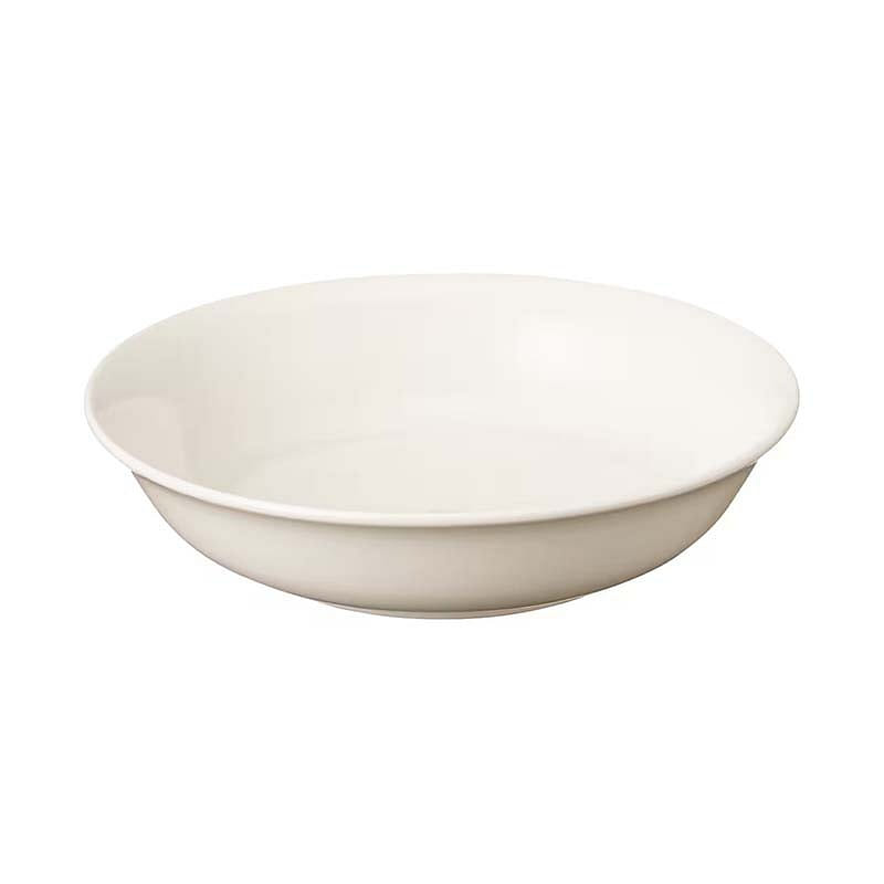 MUJI Beige porcelain plate Medium 1 each