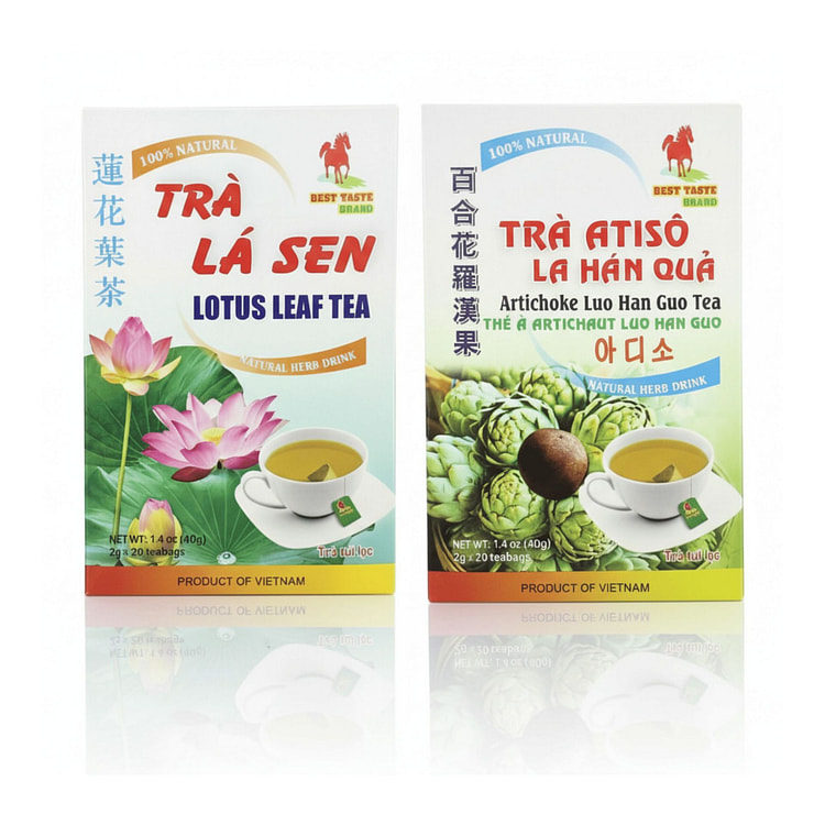 Best Taste Lotus & Artichoke Tea Combo 1 each