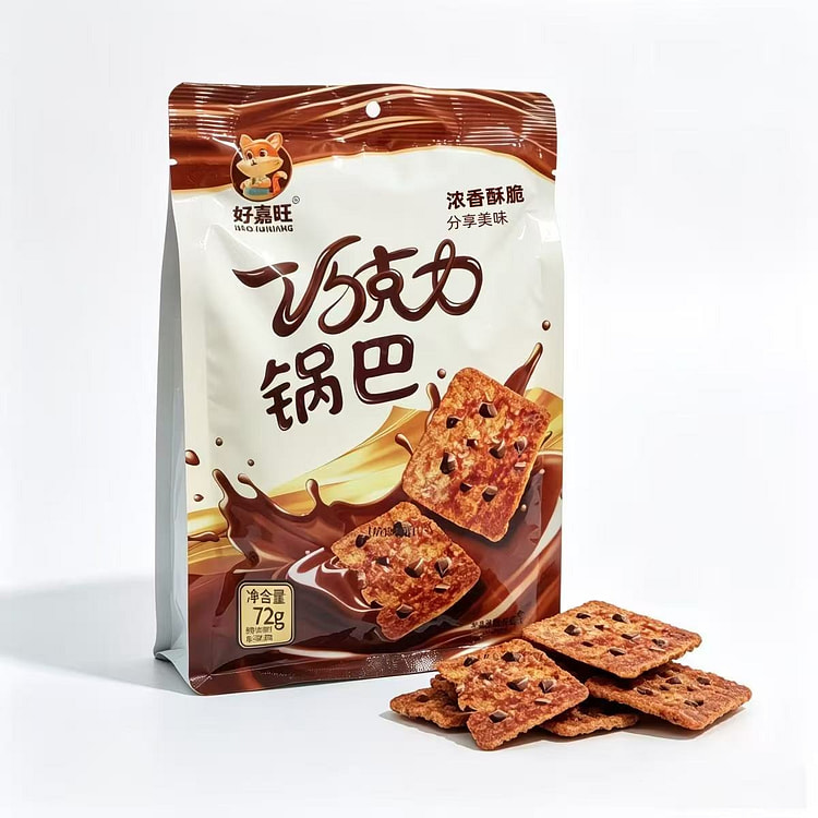Hao Jiawang Chocolate Pot Bar 72g * 2 packs 144 g