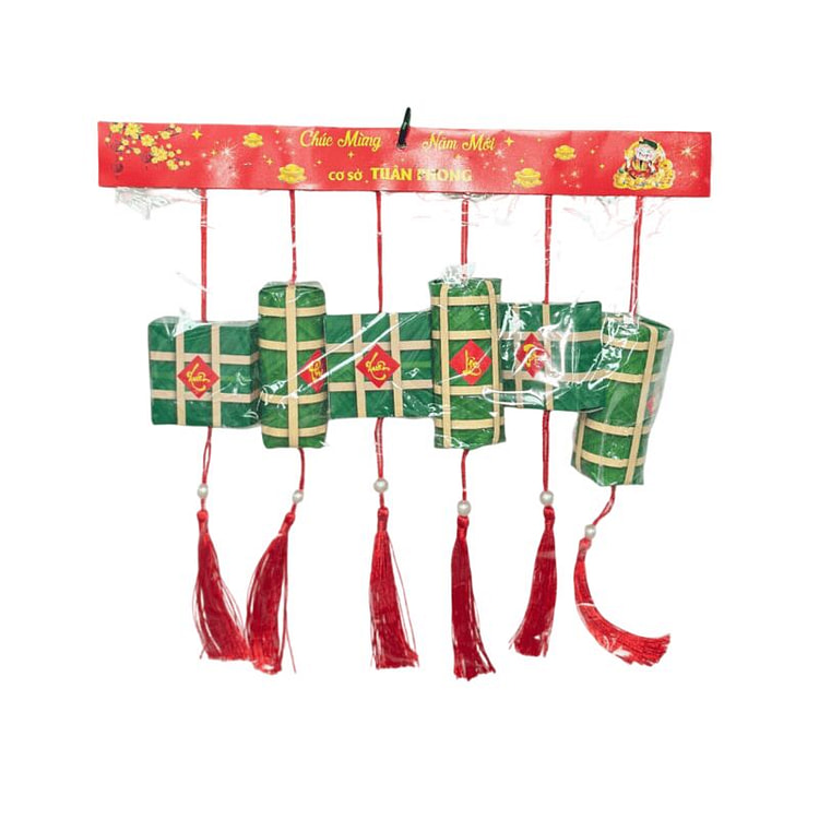 Tet & New Year Chung Sticky Rice Cake Ornament 6 count