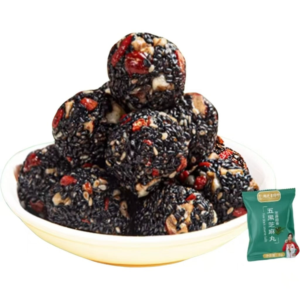 Five black sesame balls 120g *1 bag 120 g