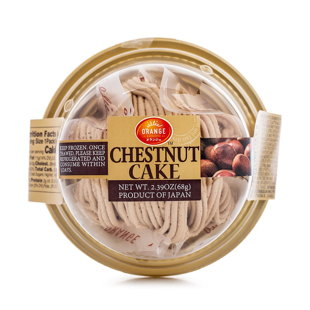 Orange Monblanc Chestnut Cake 68 g