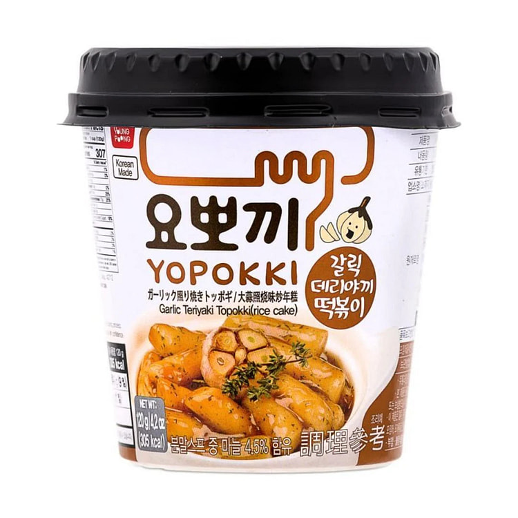 Young Poong Yopokki Garlic Teriyaki 120g