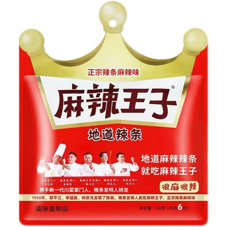 麻辣王子 很麻很辣110g*1袋 1 包