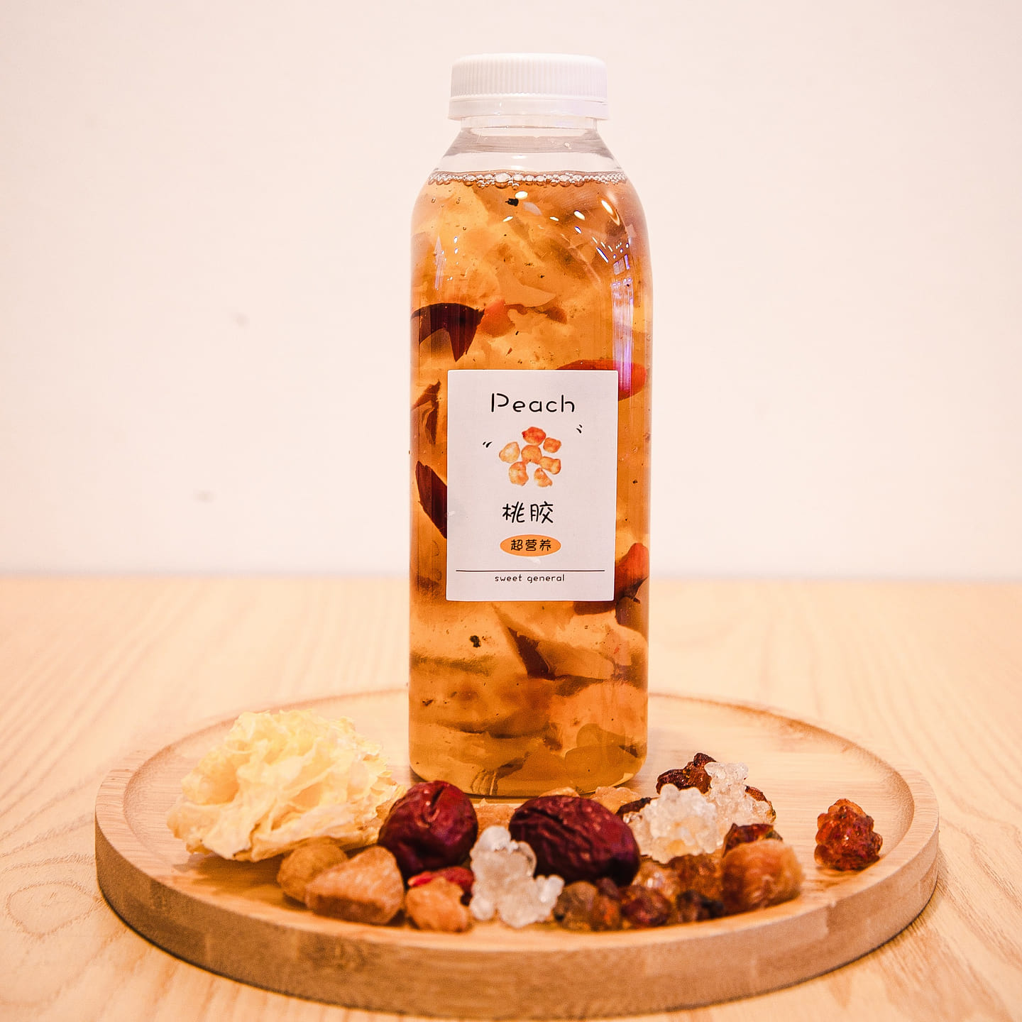 Longan Peach Gum and Tremella Soup-480ml 1 box