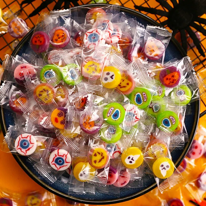 Quanwang Halloween photo candy 250g, about 70 pieces 250 g