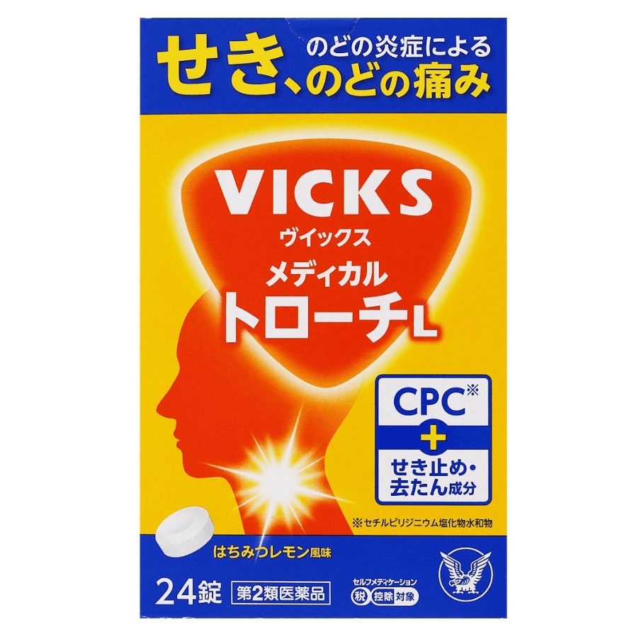Daisho Vicks Medicated Lozenges L Better Sore Throat Rankle 24 Tablets 1 each