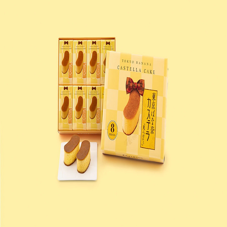 东京香蕉 枫糖卡斯提拉蛋糕 8枚/