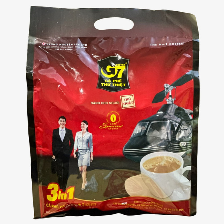 Trung Nguyen G7 3in1 Instant Coffee Bag 1 Count