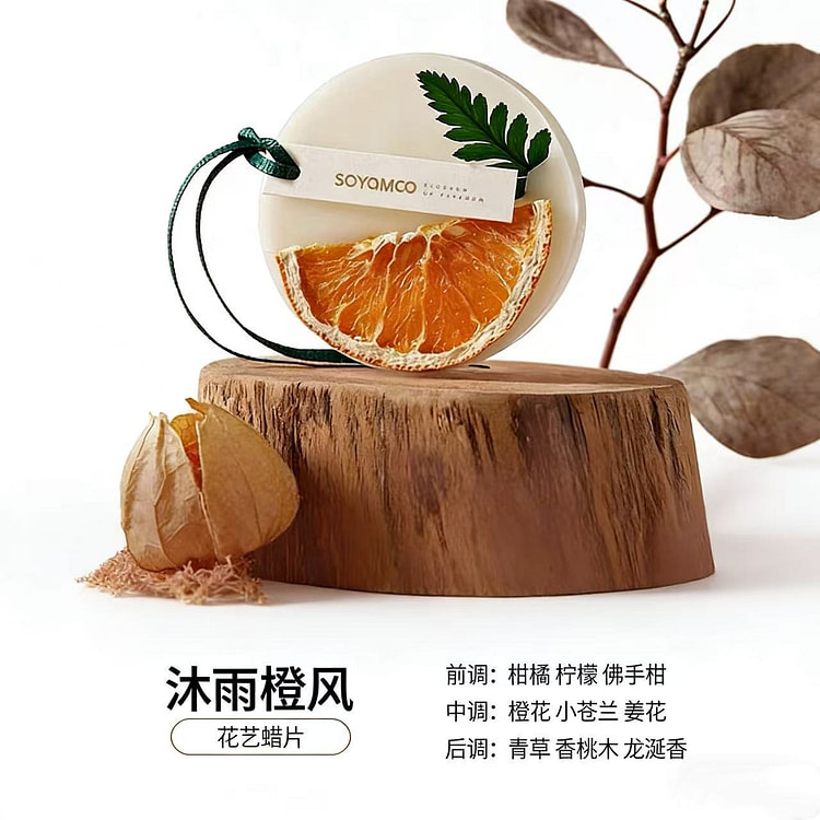 香薰蜡片沐雨橙风40g 40 克