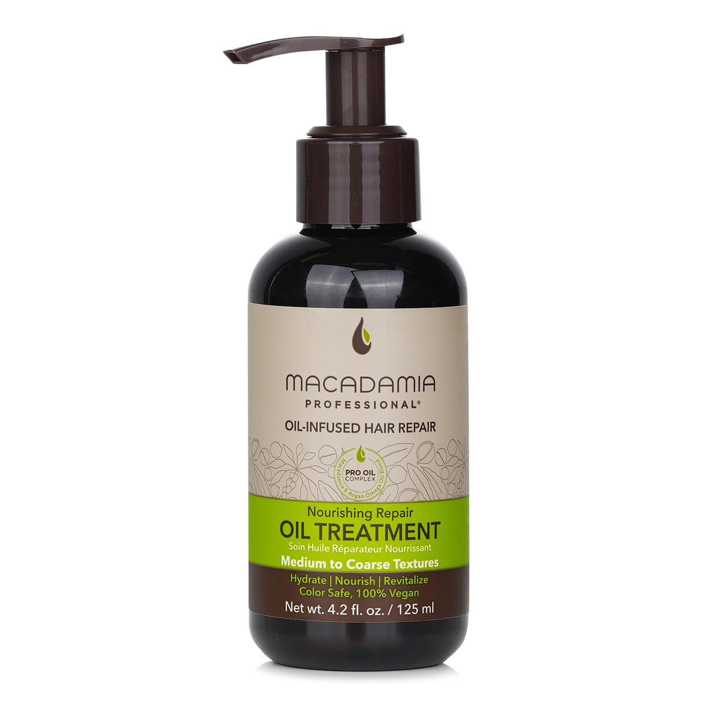 Macadamia Natural Oil Professional nourishing and repairing oil (for medium to coarse hair) 125 ml
