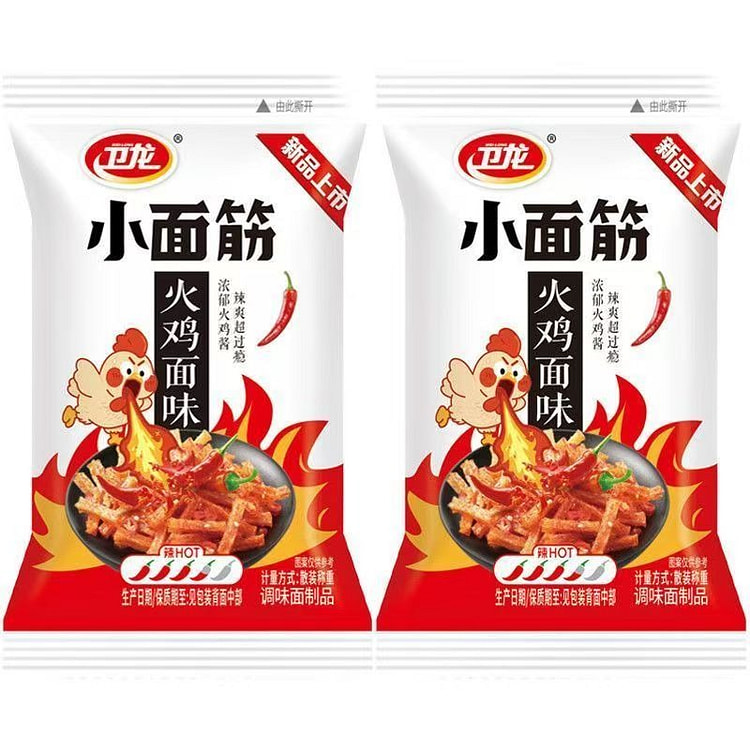 卫龙小面筋火鸡面味15克*10袋 150 克
