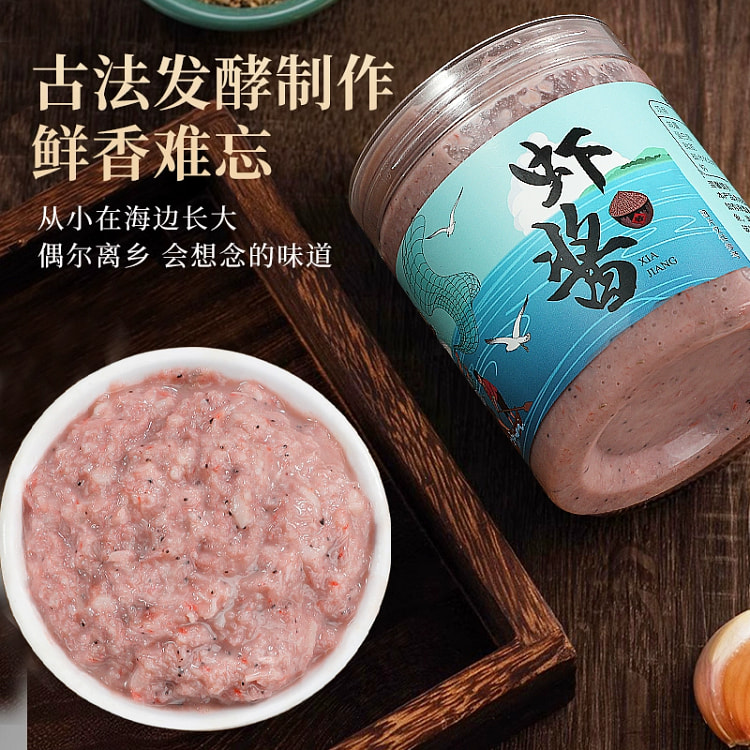 虾酱新鲜正宗山东沾化特产鲜虾酱500g*1罐