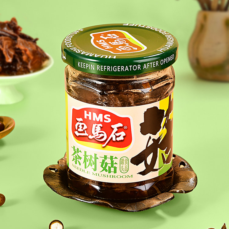 画马石茶树菇速食即食 130g*1罐装