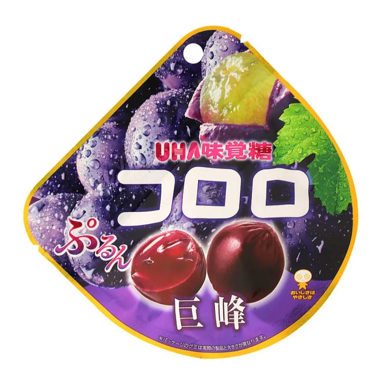 UHA Kororo Purple Grape Flavored Fruit Juice Gummy 48 g